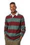 selected Forest/Burgundy Stripe