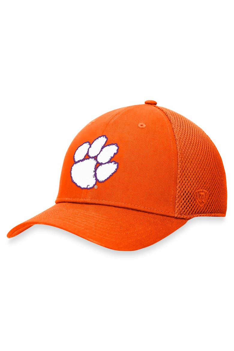 Men's Top of the World Orange Clemson Tigers Spacer Flex Hat, Alternate, color, Orange