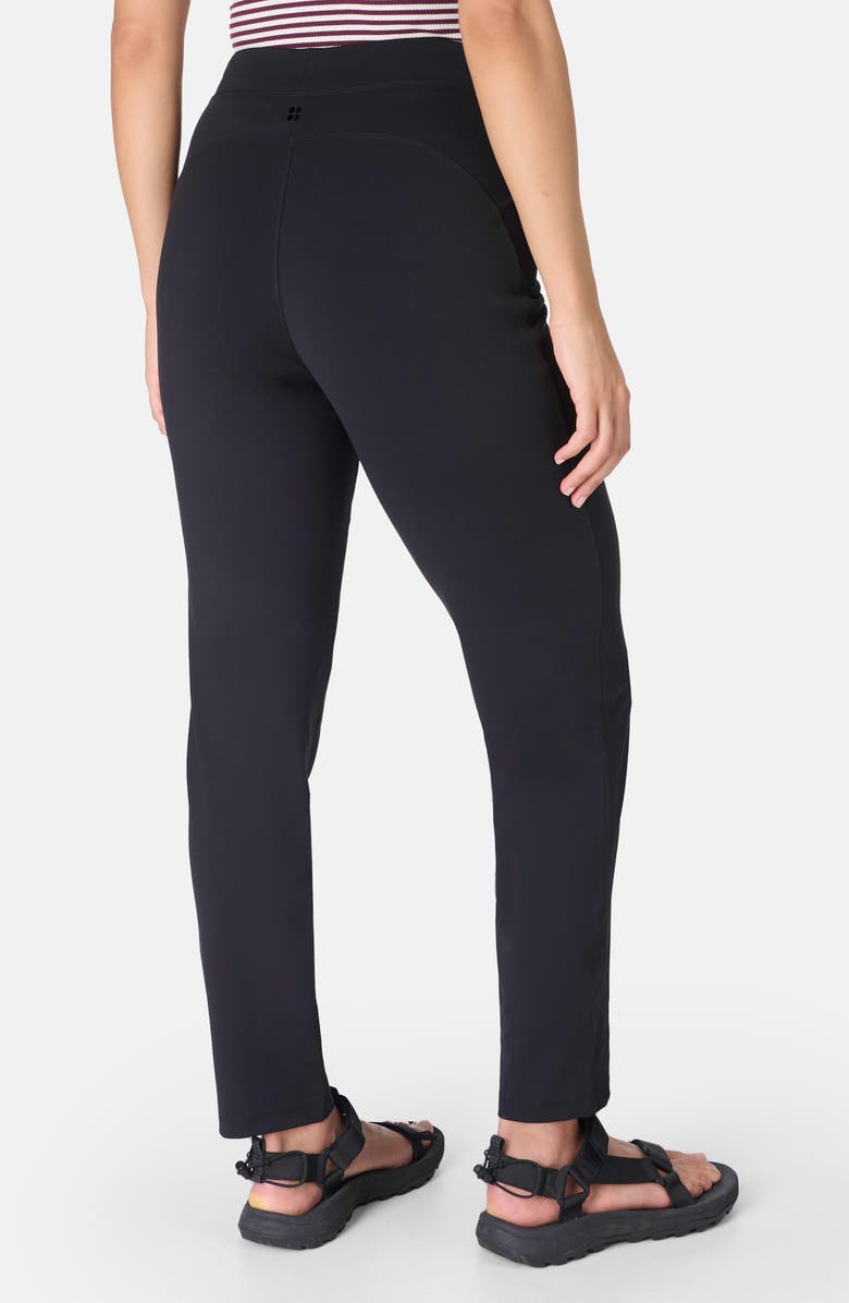 Sweaty Betty Transition Slim Straight Leg Pants, Alternate, color, Black