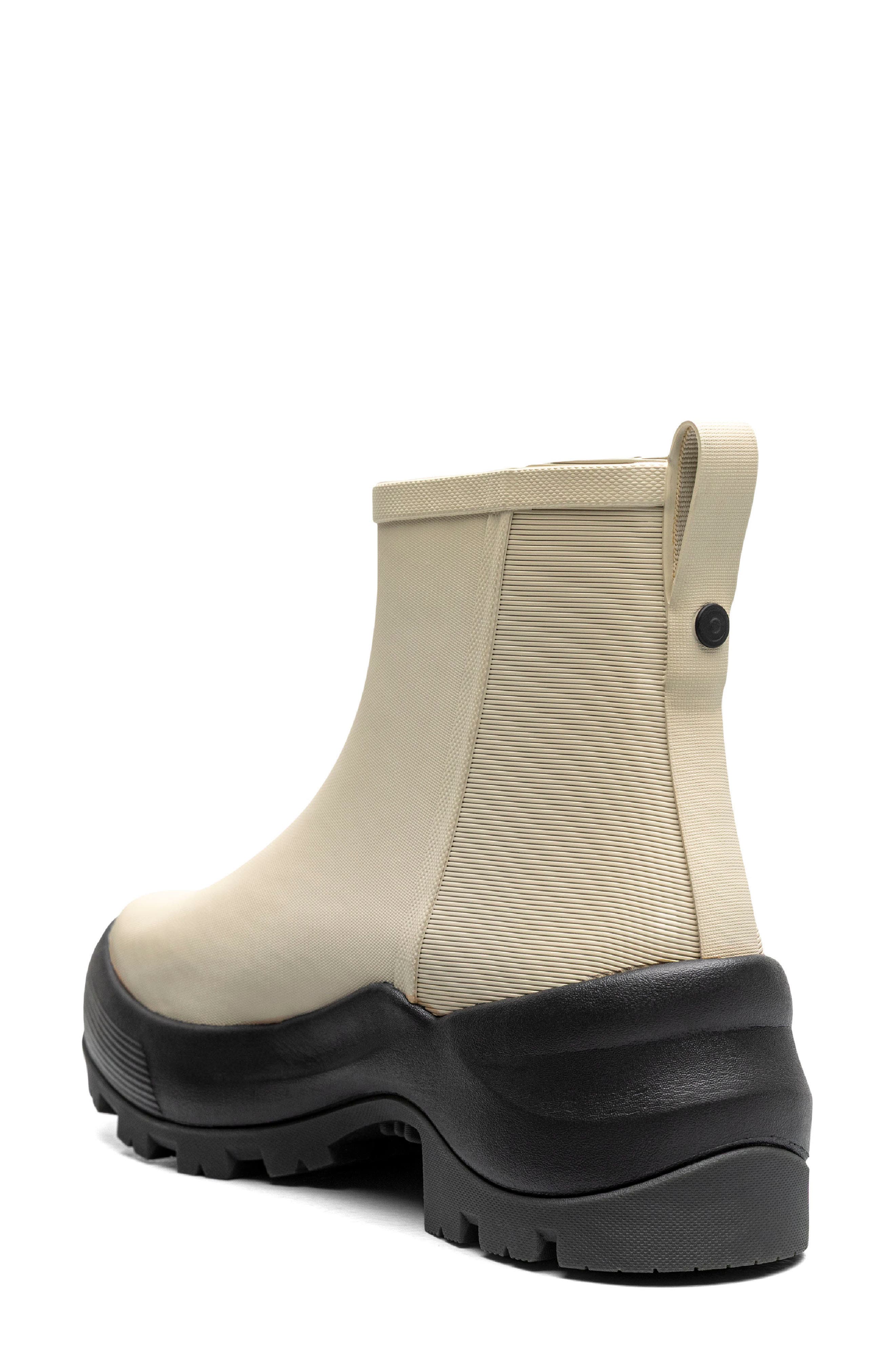 Piper Zip Rain Bootie, Alternate, color, OATMEAL