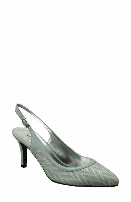 David Tate Bella Pointed Toe Slingback Pump