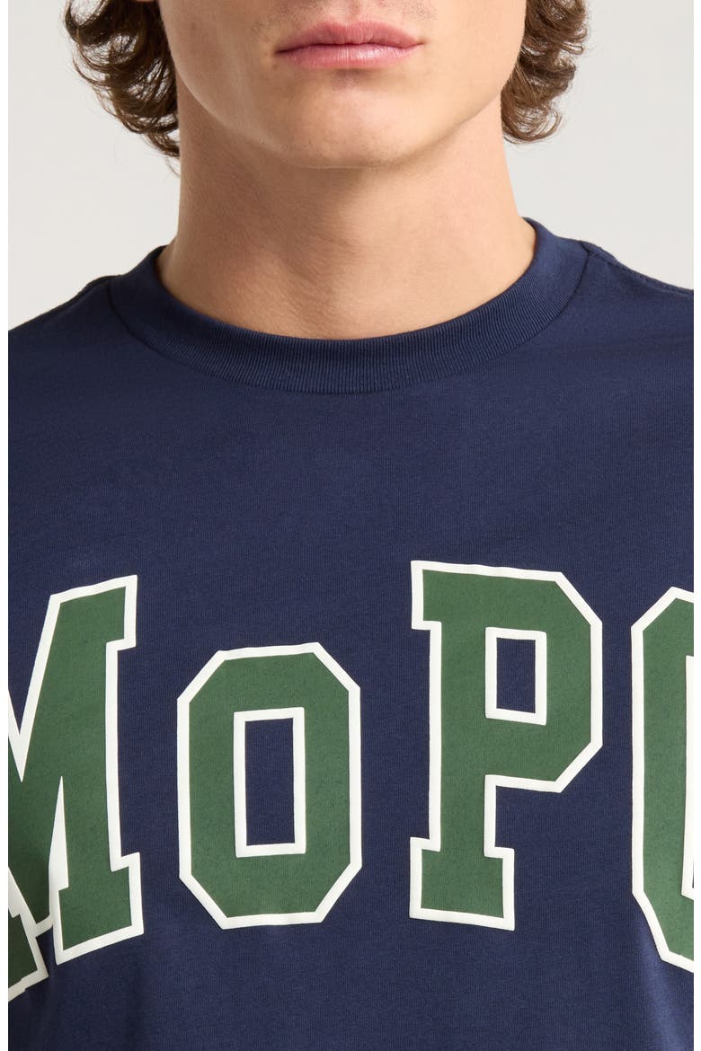 University Logo Graphic T-Shirt, Alternate, color, NAVY