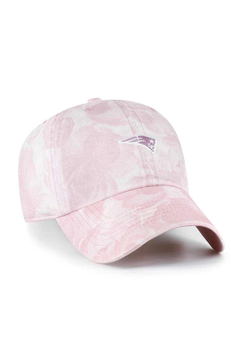 Women's '47 Pink New England Patriots  Gardenia Clean Up Adjustable Hat, Alternate, color, Pink