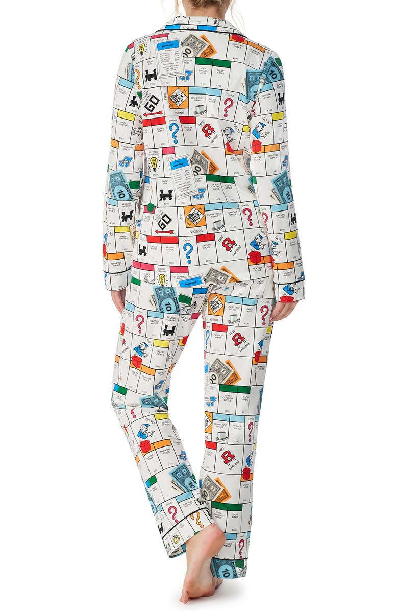 BedHead Pajamas BedHead Monopoly Organic Cotton Blend Pajamas, Alternate, color, 