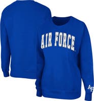 COLOSSEUM Women's Colosseum Royal Air Force Falcons Campanile Pullover Sweatshirt