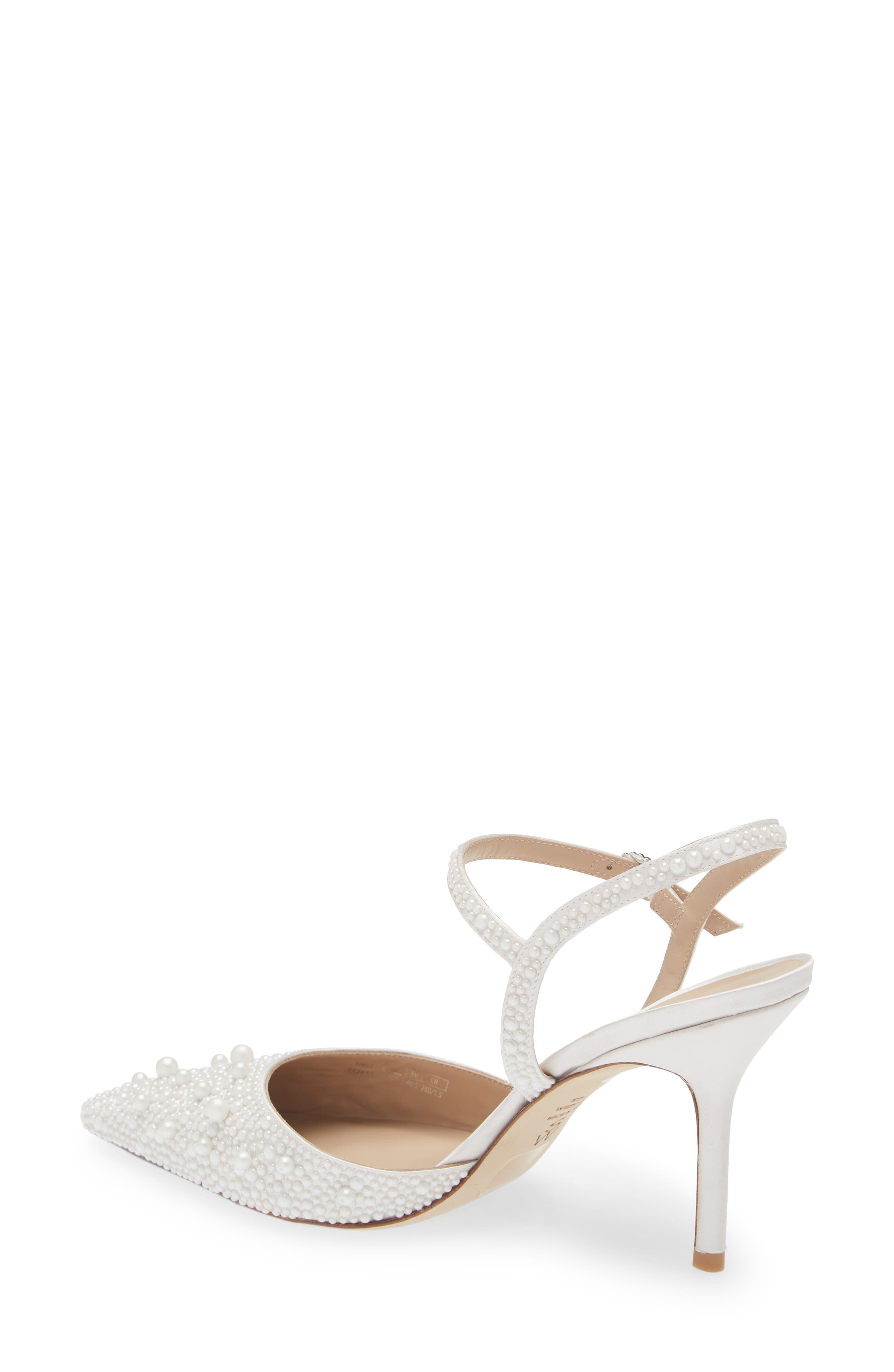 Bliss Pointed Toe Pump, Alternate, color, CREAM/ NATURAL