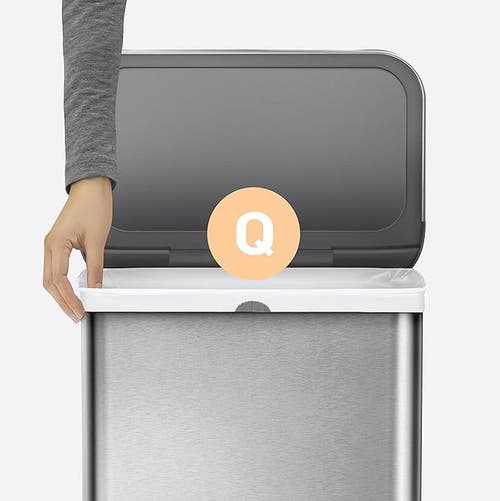 Simplehuman Code Q Custom Fit Liners With Quick Dispense Packs In White