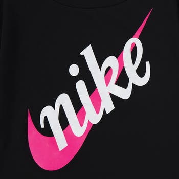 Kids' Script Future Logo Graphic T-Shirt & Mesh Shorts Set