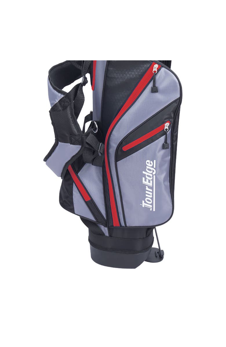 Tour Edge Hot Launch 9-12 yrs Red Junior Right Hand Golf Set - Red / Right Hand, Alternate, color, Black