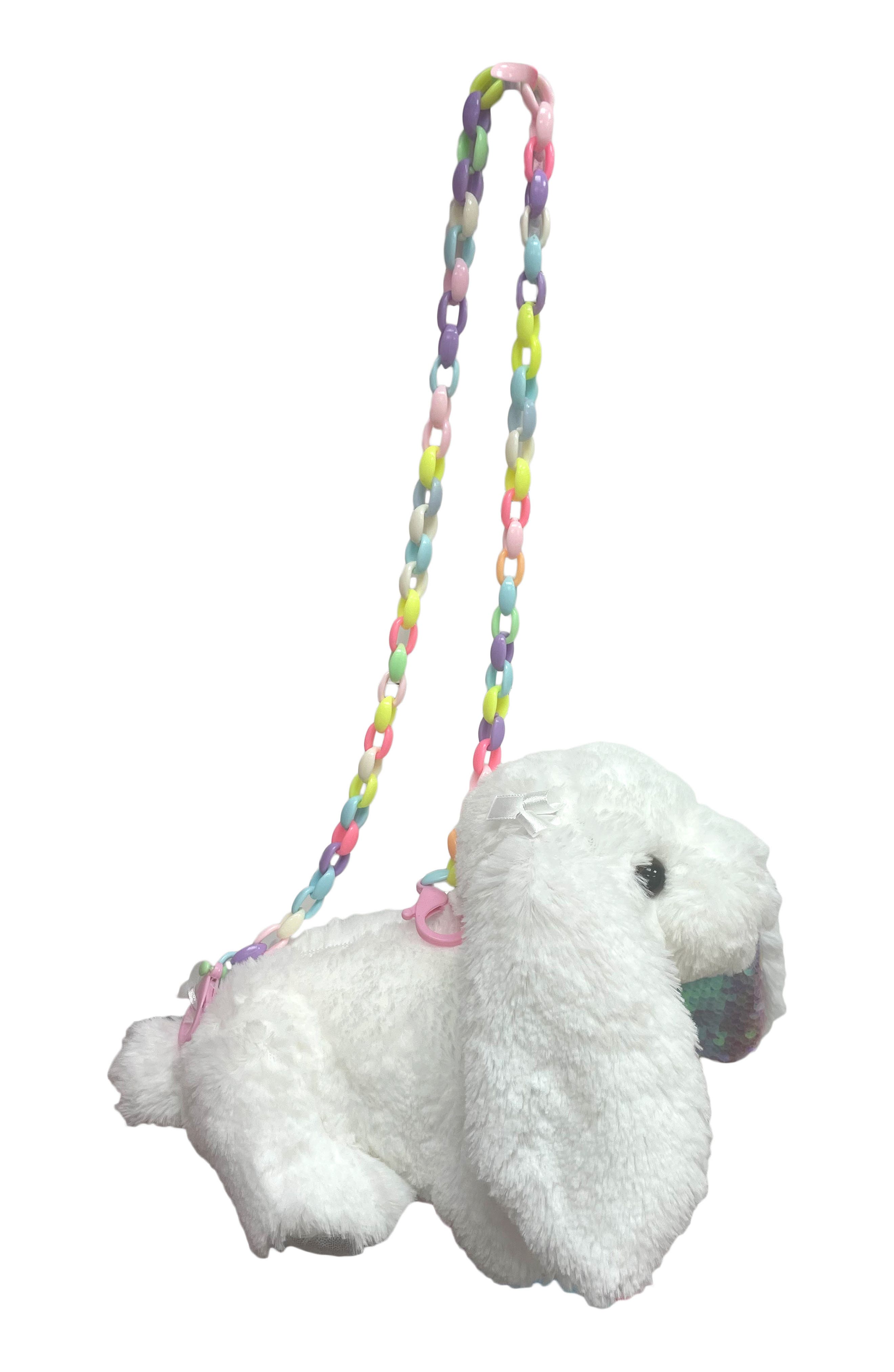 Olly & Me Kids' Olly Flip Bunny Ear Crossbody, Alternate, color, White