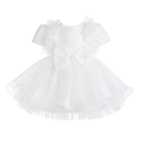 Celestara Ruffle Bow Dress