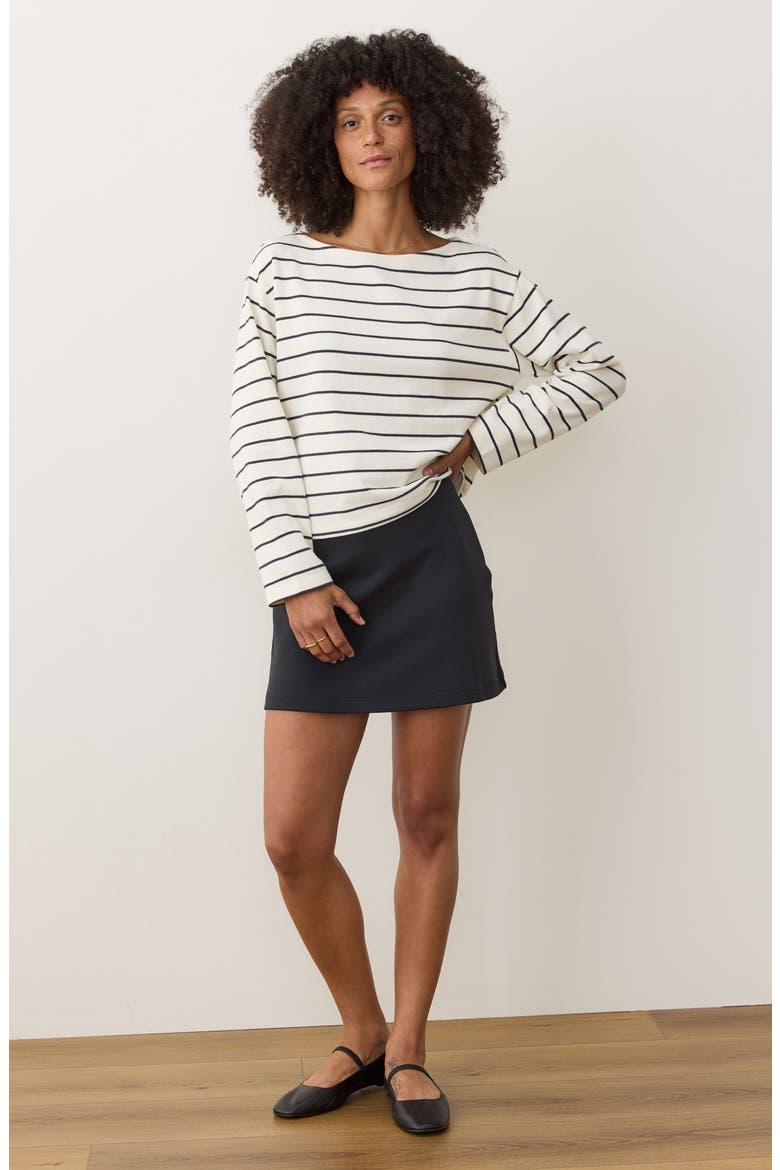 Nova Mini Skirt, Alternate, color, WASHED BLACK
