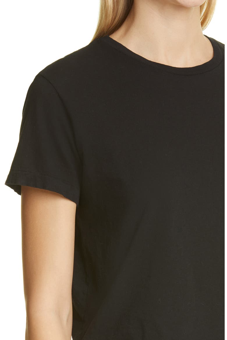 Women's 1950s Boxy T-Shirt, Alternate, color, BLACK