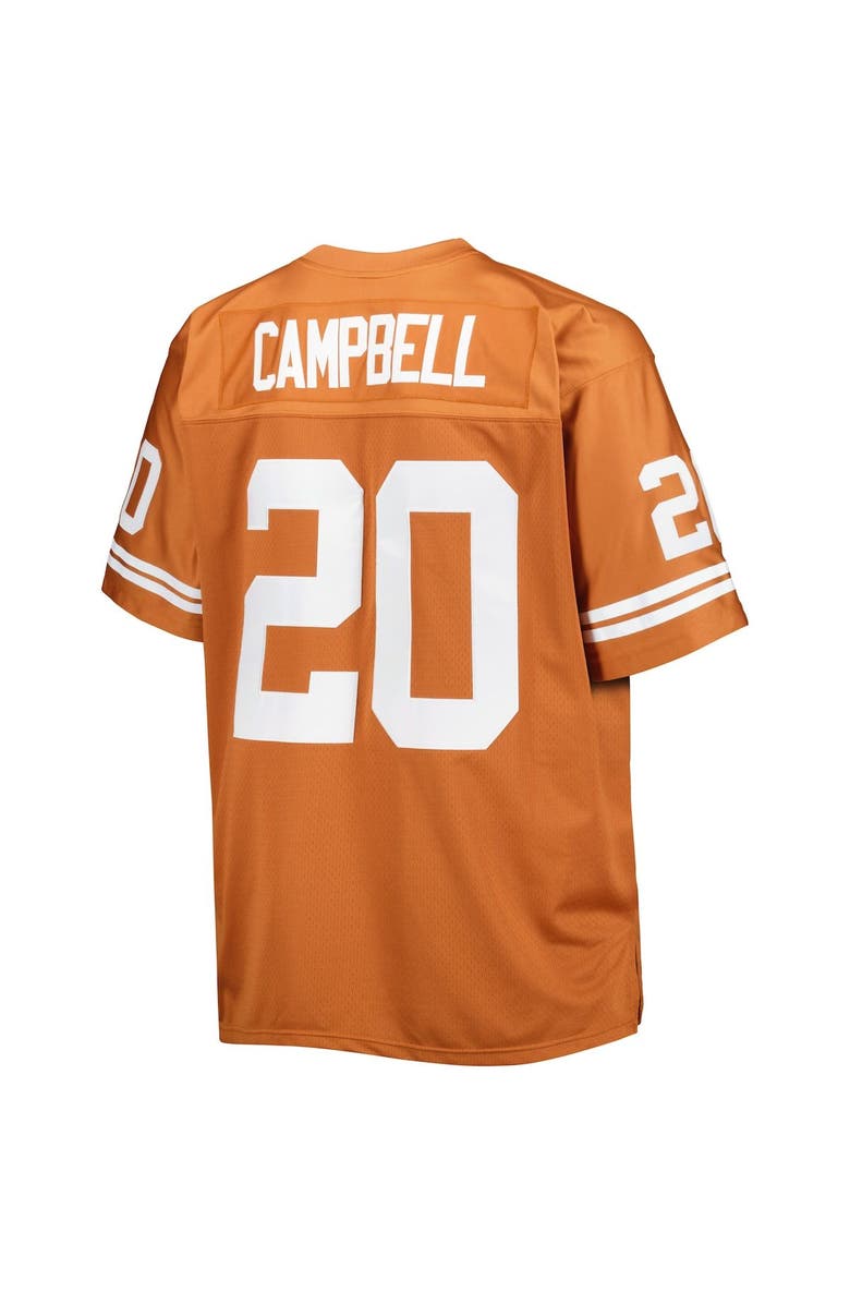 Mitchell & Ness Men's Mitchell & Ness Earl Campbell Texas Orange Texas Longhorns Big & Tall Legacy Jersey, Alternate, color, 