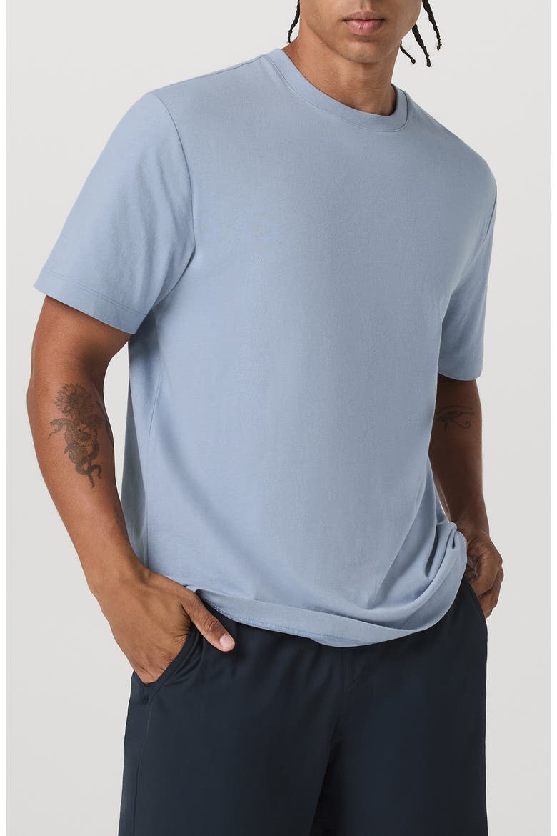 Relaxed Fit Organic Cotton T-Shirt, Alternate, color, BLUE DUSK