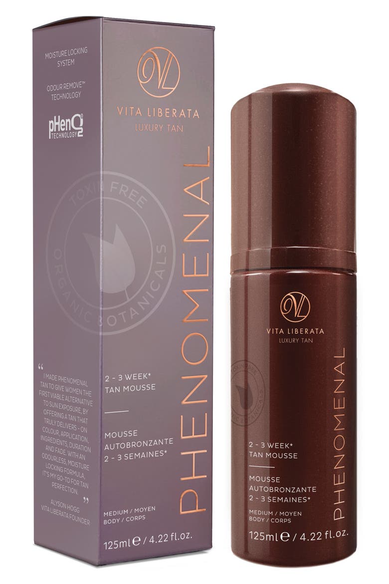 pHenomenal Tinted Tan Mousse, Main, color, MEDIUM