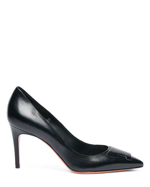 High-Heel Patent Leather Pumps