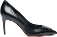 Santoni High-Heel Patent Leather Pumps