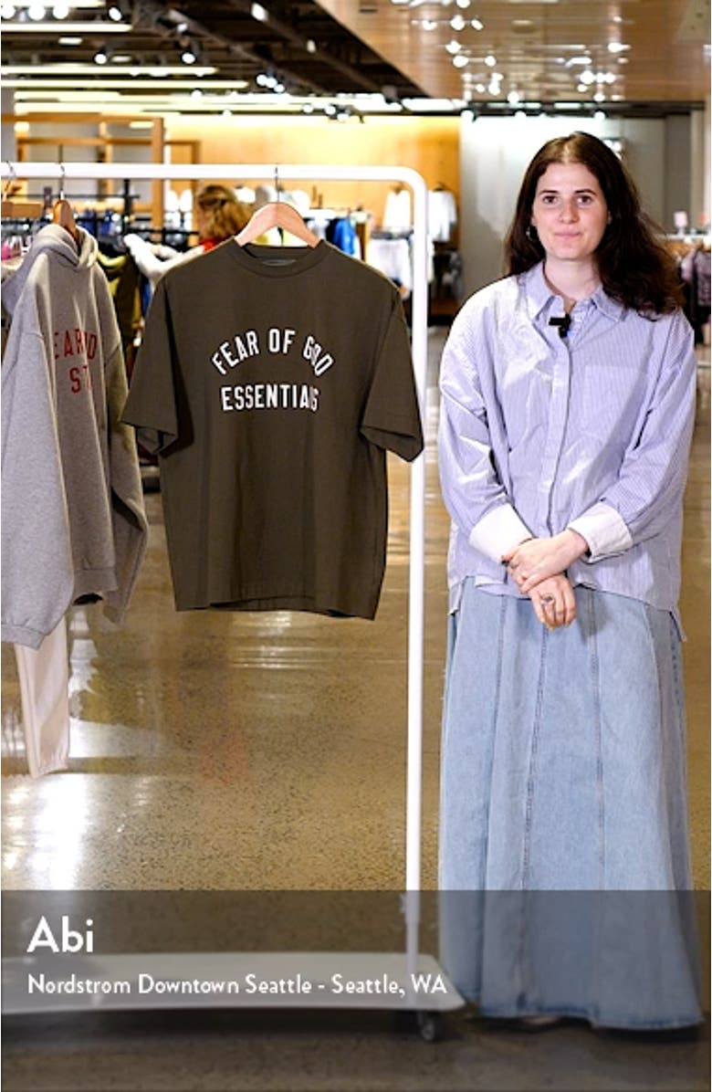 Kids' Logo Cotton Graphic T-Shirt, sales video thumbnail