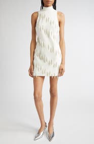Cinq à Sept Micky Cascading Beaded Tassel Minidress