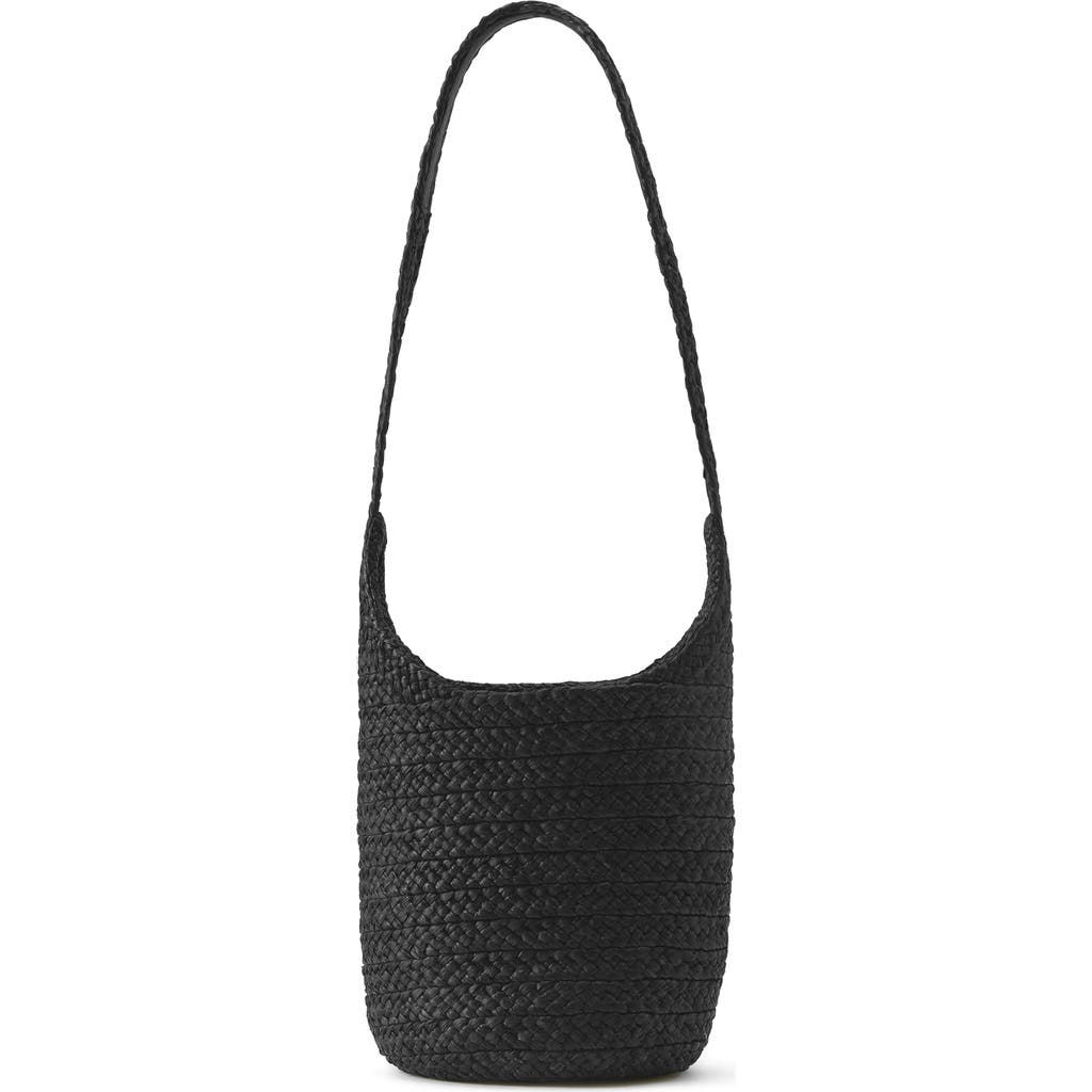 Helen Kaminski Camaril Small Bridle Shoulder Bag In Charcoal/black