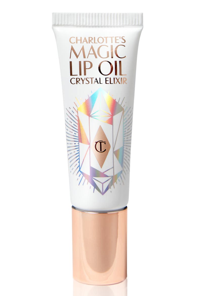 Charlotte's Magic Lip Oil Crystal Elixir, Main, color, NO COLOR