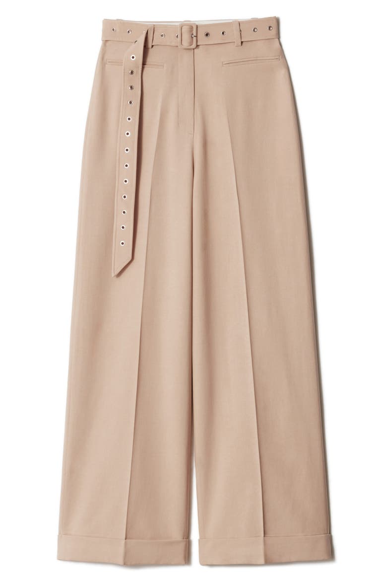 Belted Pants, Alternate, color, BEIGE MEDIUM DUSTY