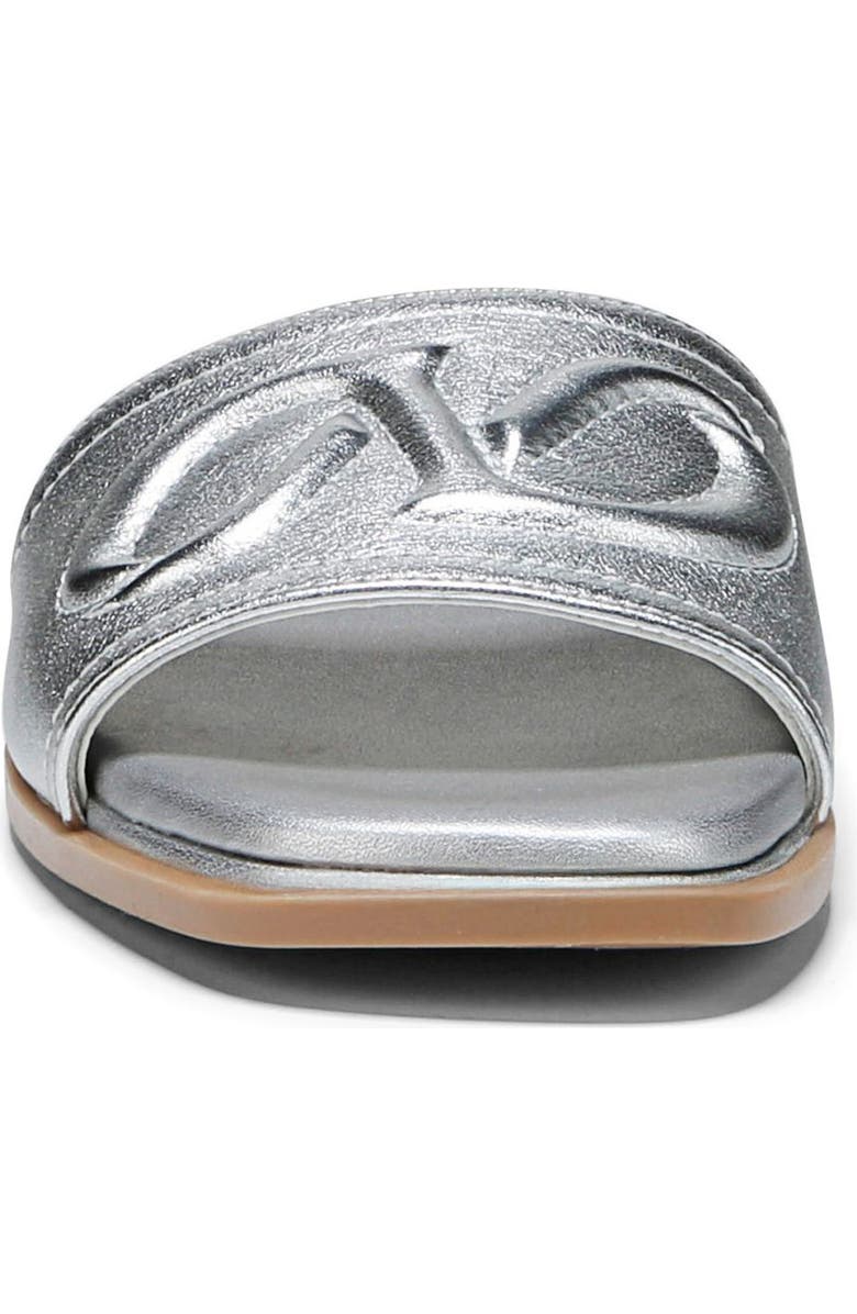 Naturalizer Genevieve Slide Sandal, Alternate, color, Silver