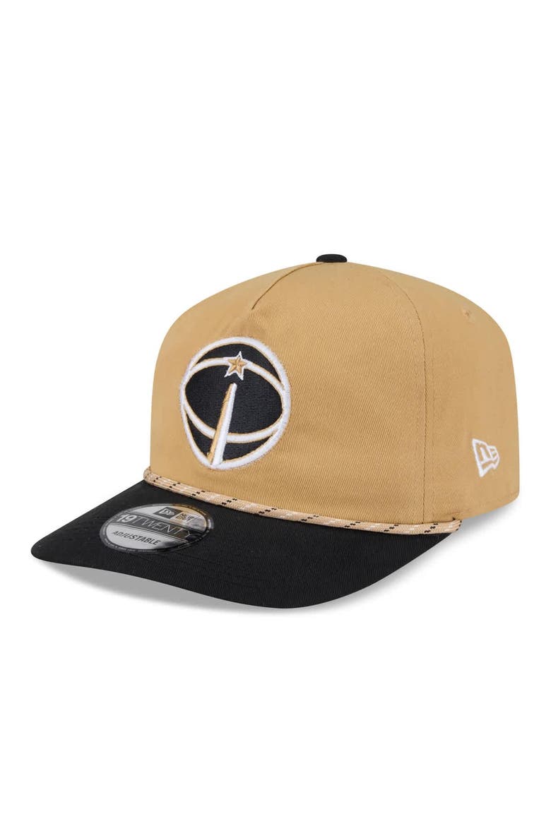 Men's New Era Gold/Black Washington Wizards 2025/26 City Edition 19TWENTY Adjustable Hat, Alternate, color, Gold