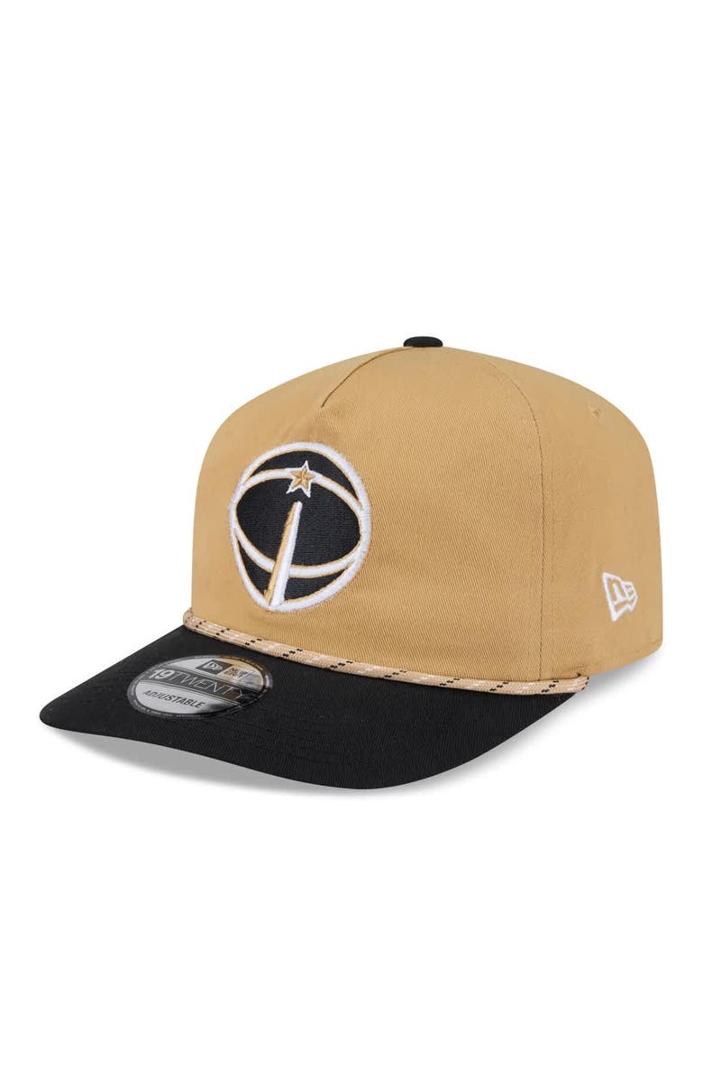 New Era Men's New Era Gold/Black Washington Wizards 2025/26 City Edition 19TWENTY Adjustable Hat, Alternate, color, Gold