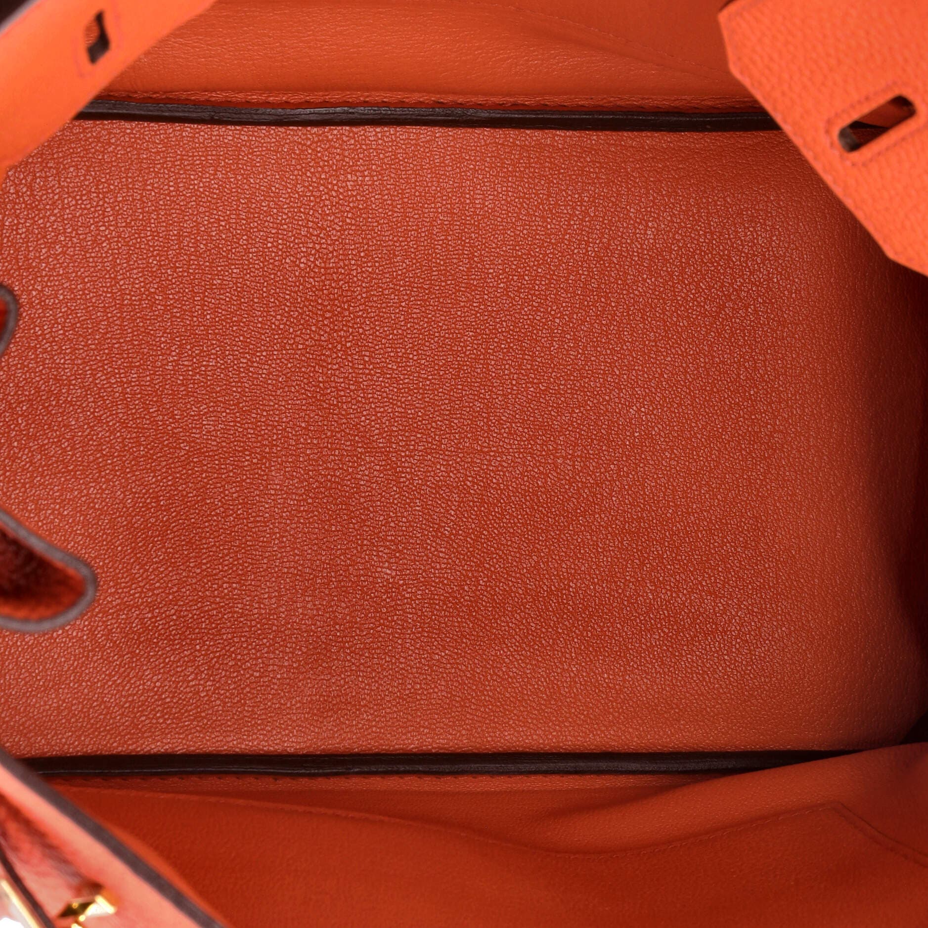 Pre-Owned Hermes Birkin Handbag Orange Togo with Gold Hardware 30, Alternate, color, 