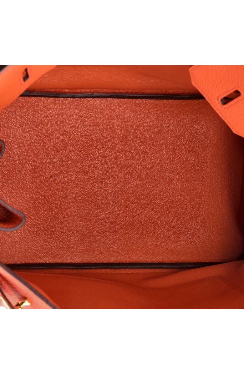 Pre-Owned Hermes Birkin Handbag Orange Togo with Gold Hardware 30, Alternate, color,