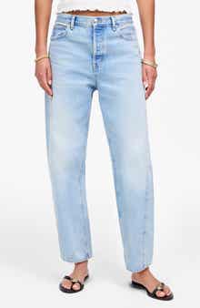 Madewell Pieced Barrel Leg Jeans