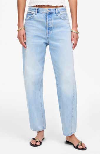 Madewell Pieced Barrel Leg Jeans