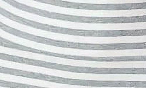 EDIKTED EDIKTED STRIPE BACKLESS HALTER NECK MINIDRESS