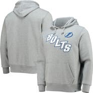 '47 Men's '47 Heathered Gray Tampa Bay Lightning Pregame Headline Pullover Hoodie