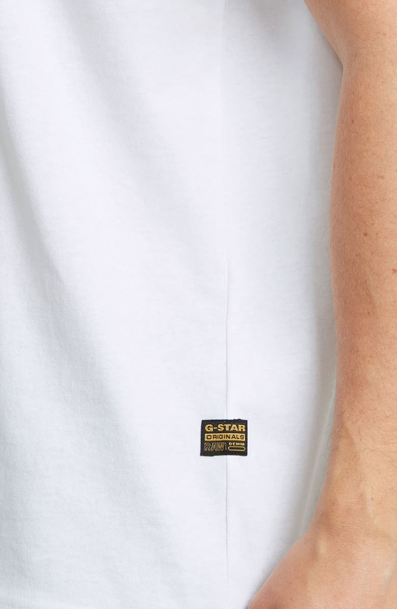 G-STAR Burger Box Rain Oversize Graphic T-Shirt, Alternate, color, White