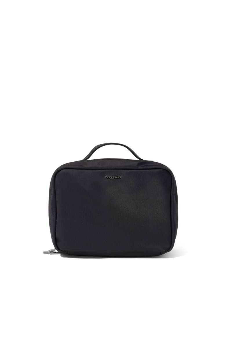 Lenox Toiletry Kit, Main, color, BLACK TWILL