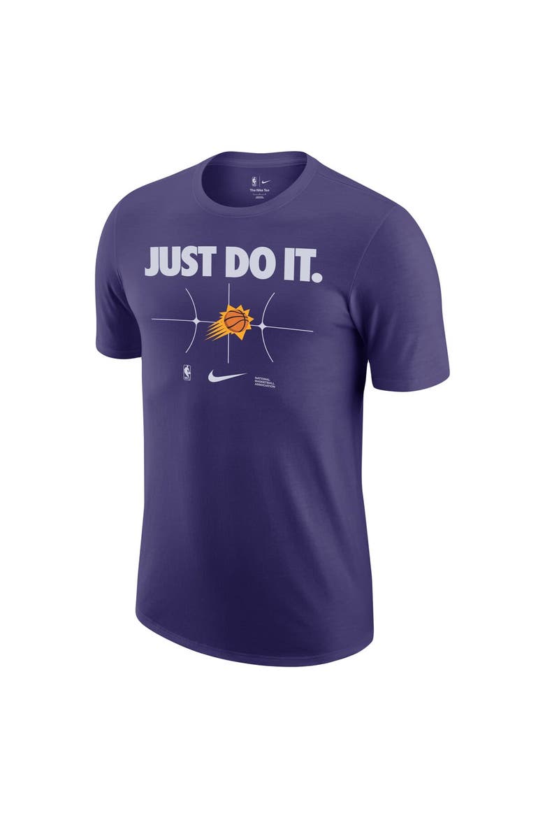 Men's Nike Purple Phoenix Suns Just Do It T-Shirt, Alternate, color, Purple