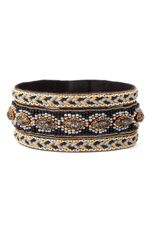 Deepa Gurnani Tanner Mixed Media Bracelet In Multi
