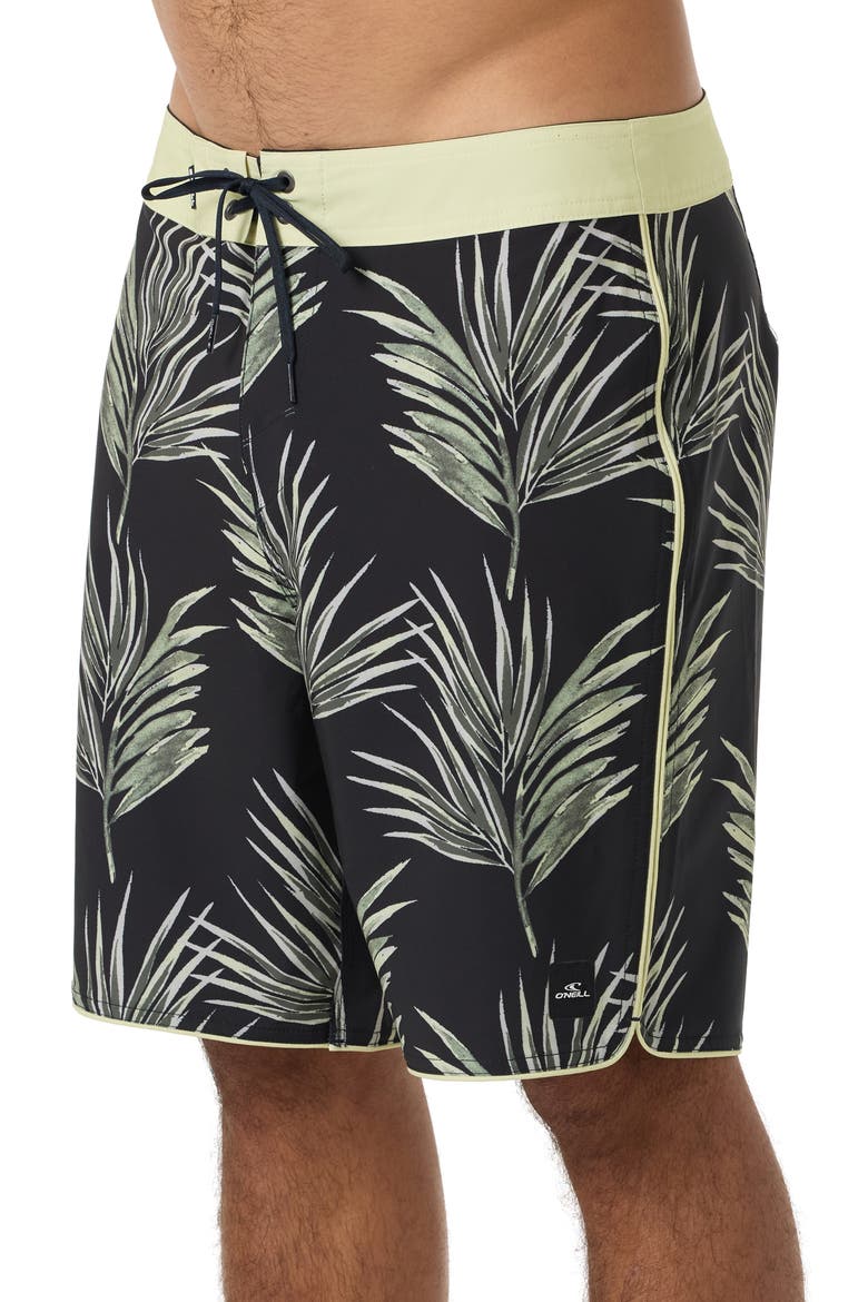 Hyperfreak Mysto Scallop Board Shorts, Alternate, color, CITRON