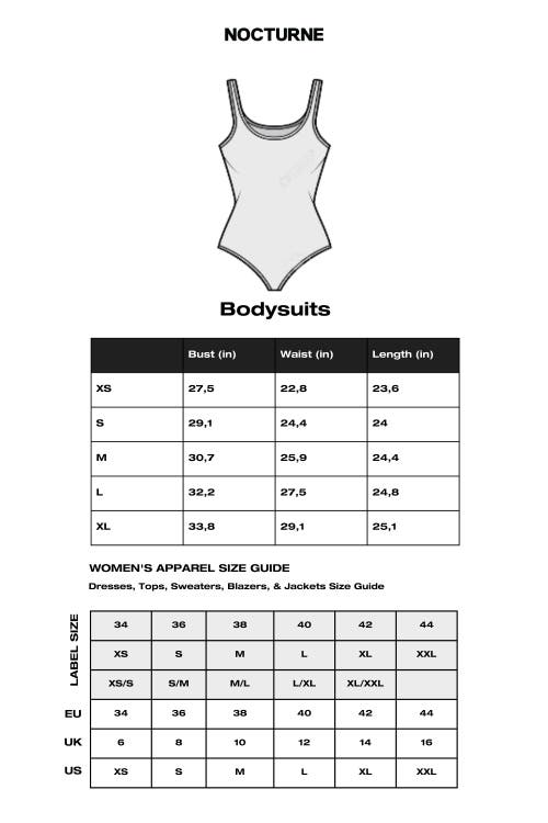 NOCTURNE NOCTURNE TWIST DETAILED BODYSUIT 