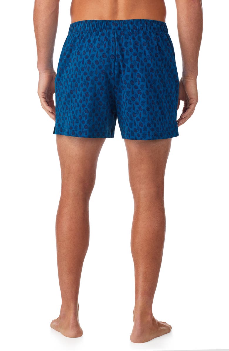 Tommy Bahama Cotton Lounge Boxer Shorts, Alternate, color, Bl/ Novel