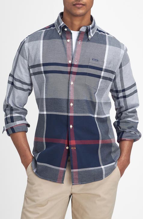 Barbour Bicolor Cotton Dress Shirt