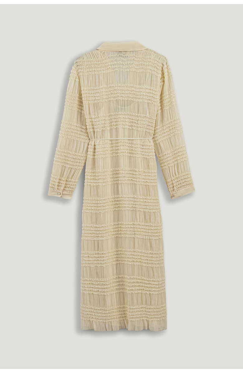 Nocturne Ruffle Detailed Maxi Dress, Alternate, color, Ivory