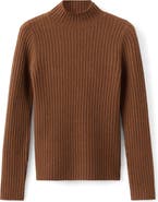 MANGO Simonet Turtleneck Rib Sweater