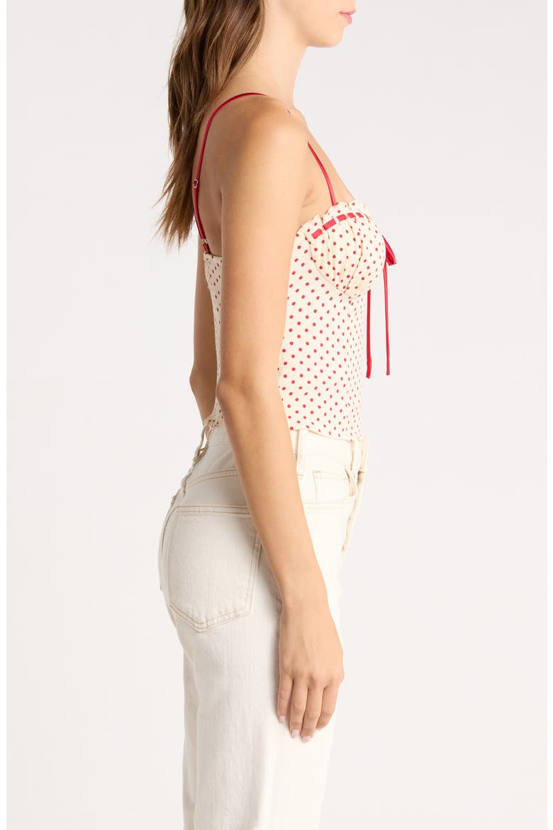 Andrea Polka Dot Top, Alternate, color, MARILYN DOT