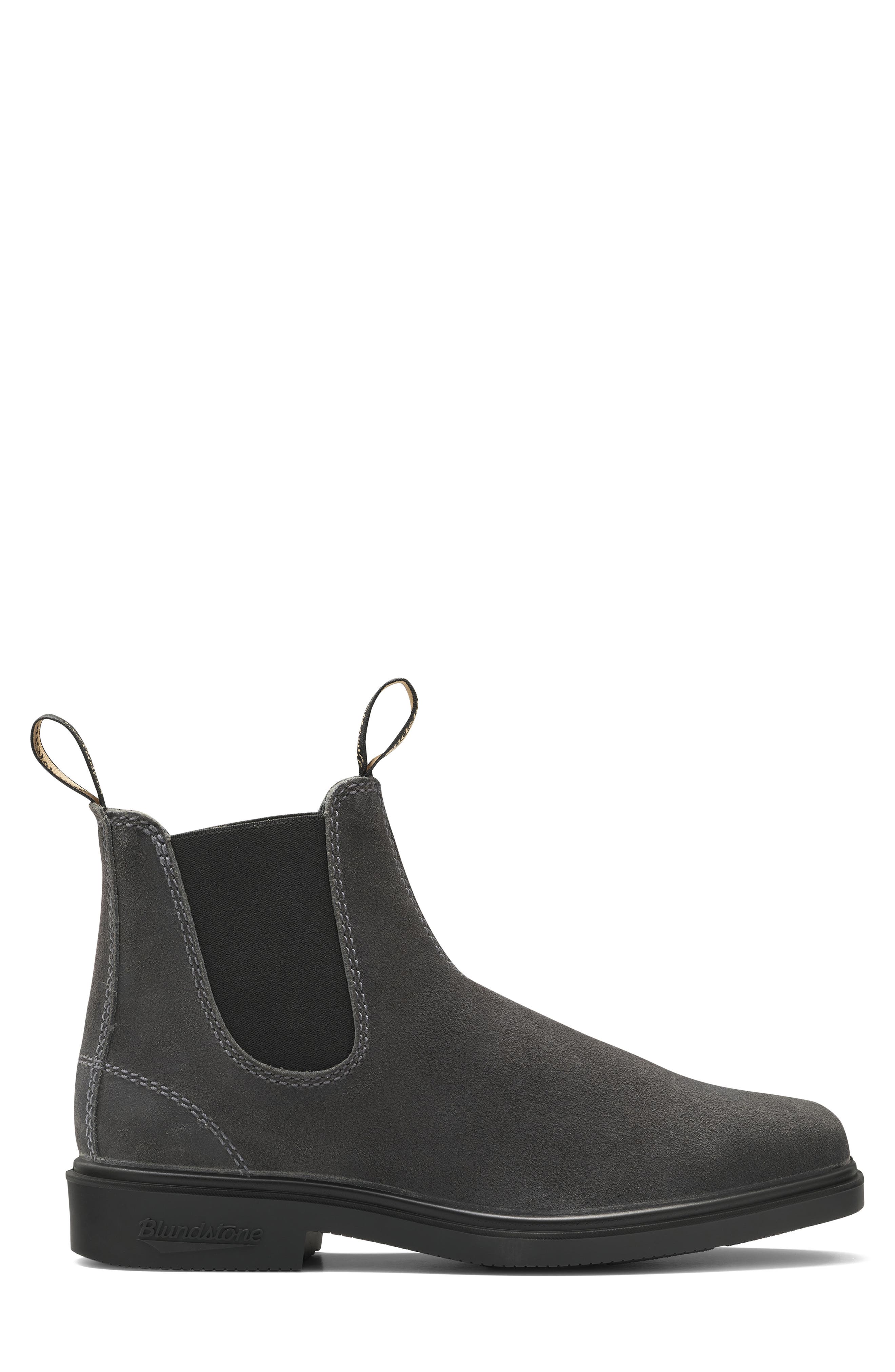 Blundstone Footwear Water Resistant Chelsea Boot, Alternate, color, Steel Grey Suede