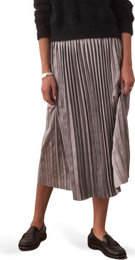 Marine Layer Chelsea Pleated Midi Skirt Nordstrom