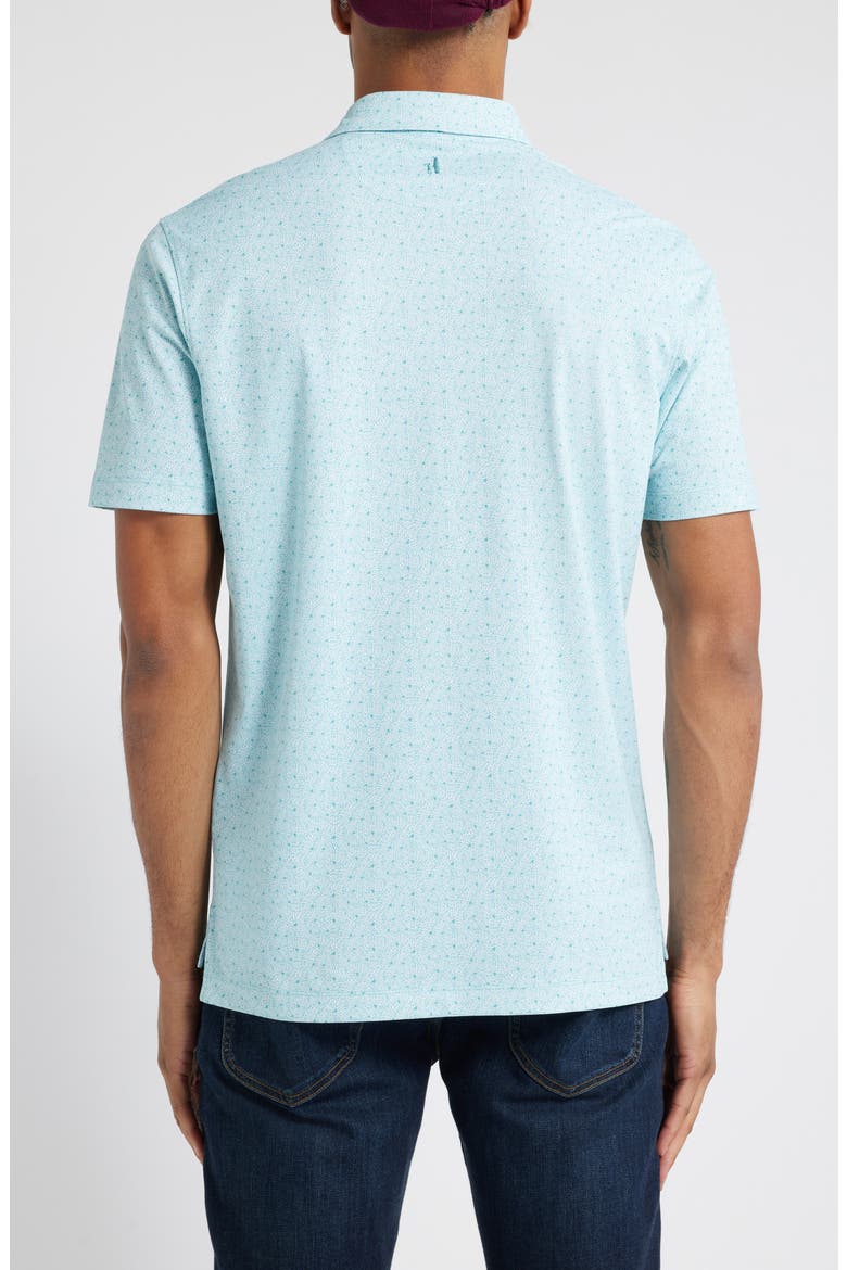 Junes Floral PREP-FORMANCE Golf Polo, Alternate, color, GREEN GRASS